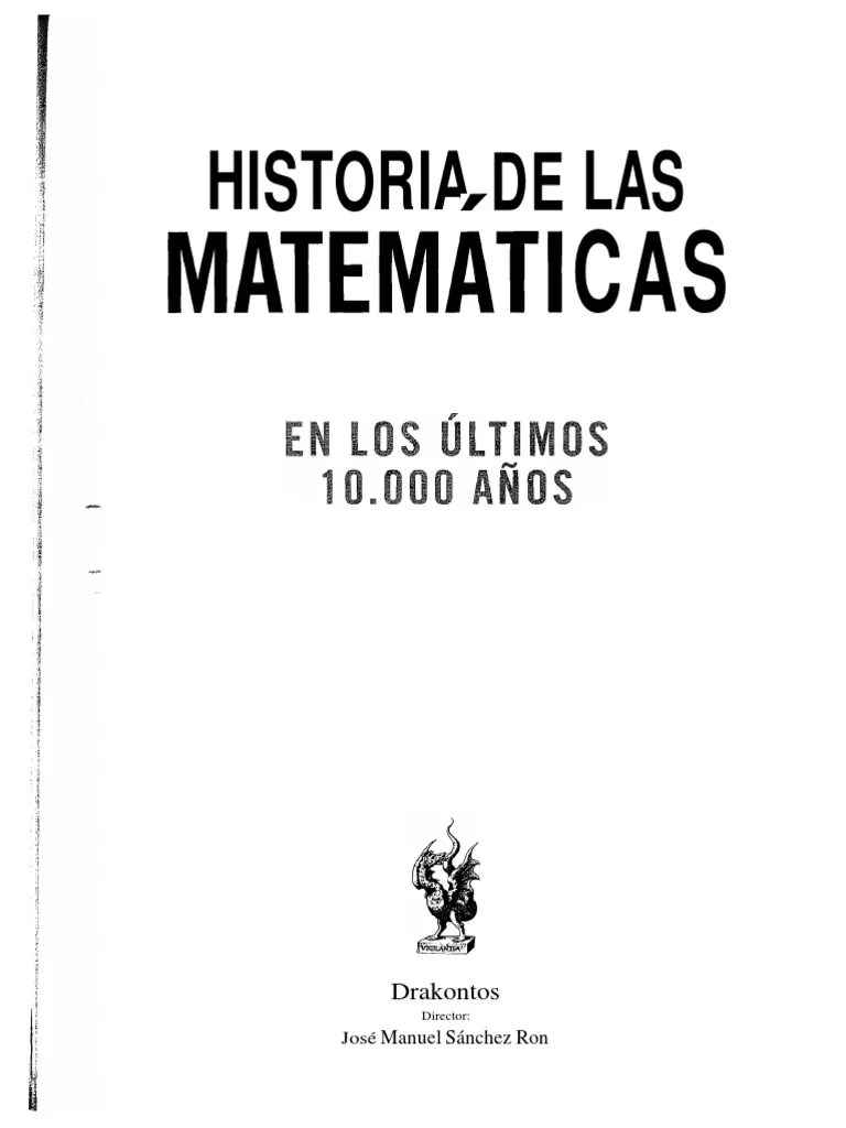 Historia De Las Matematicas | PDF