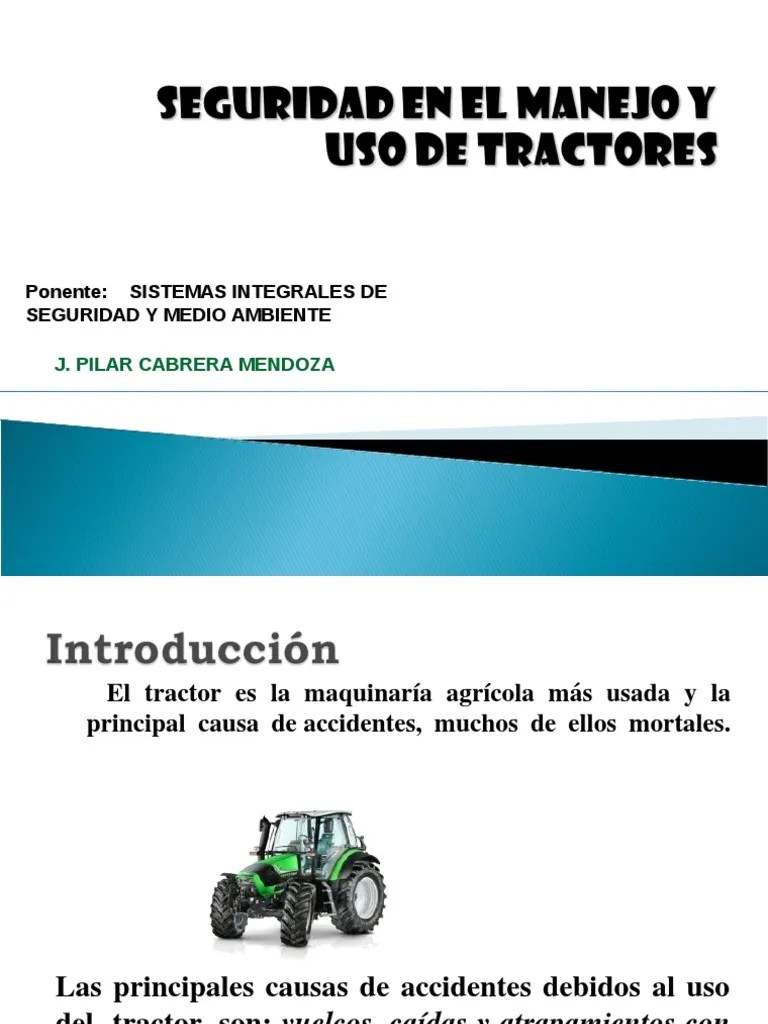 Curso Tractores PDF | PDF | Tractor | Vehículos