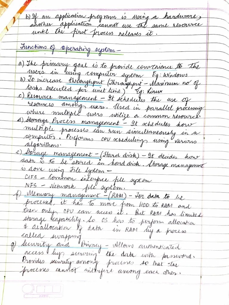 Software Notes | PDF