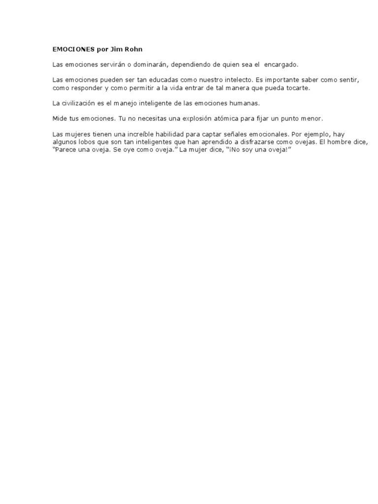 EMOCIONES | PDF