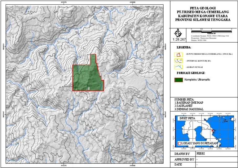 Peta Geologi Pdf Geographic Data And Information Navigation