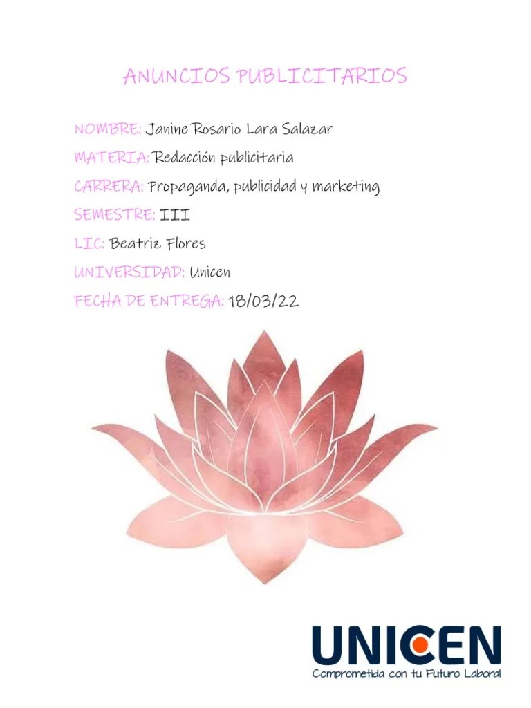 Anuncios Publicitarios | PDF