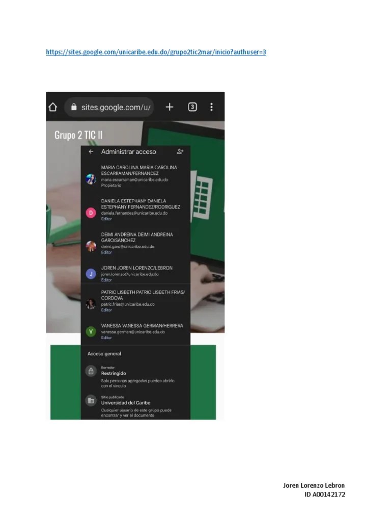 Actividad 2 Unidad 2 TECNOLOGIA DE LA INFORMACION Y COMUNICACIÓN II PDF ...