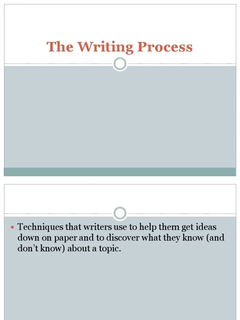 13 Prewriting Techniques PDF | PDF | Writing | Cognitive Science