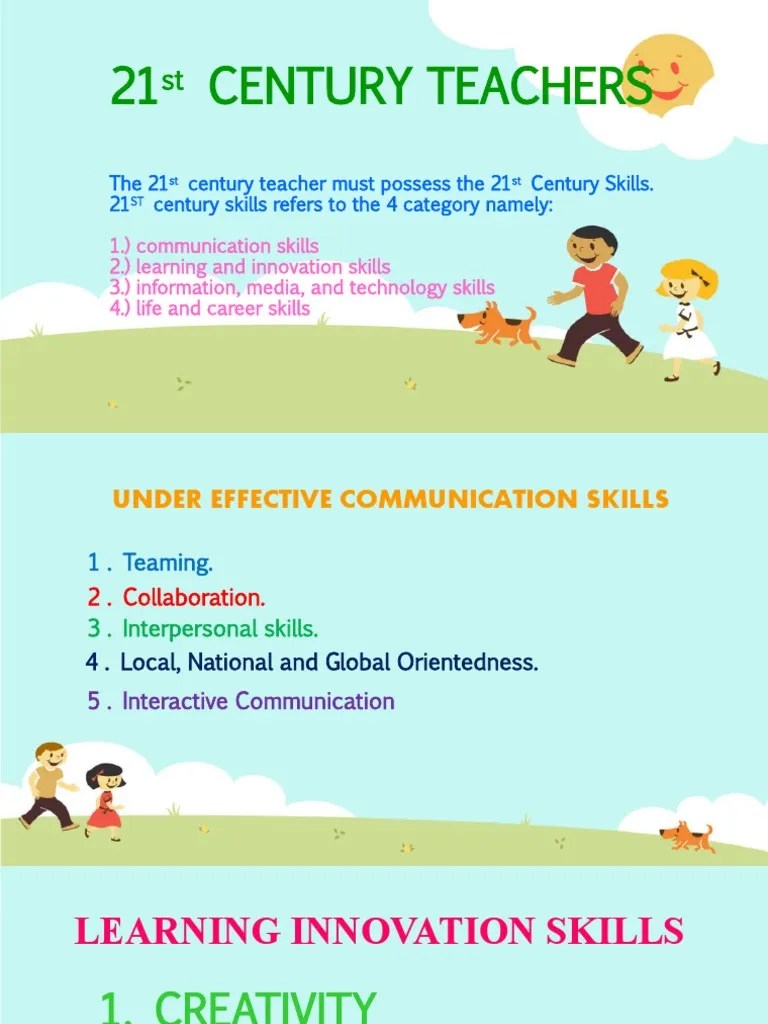 21st CENTURY TEACHERS | PDF