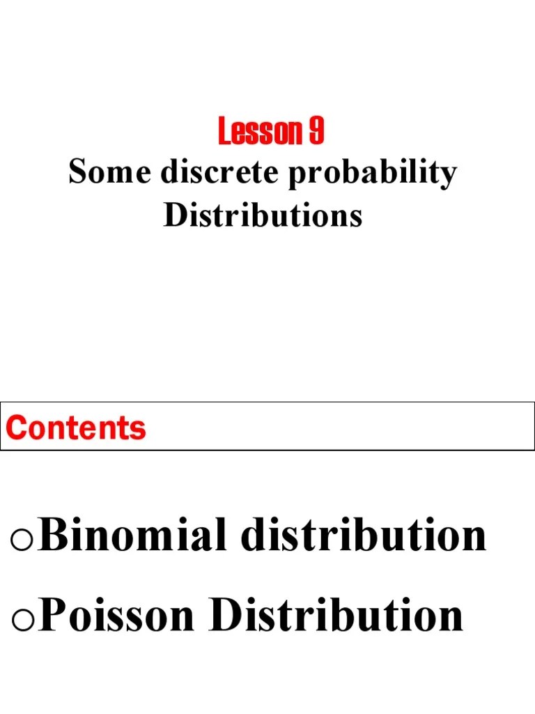Lesson 9 | PDF | Variance | Teaching Mathematics