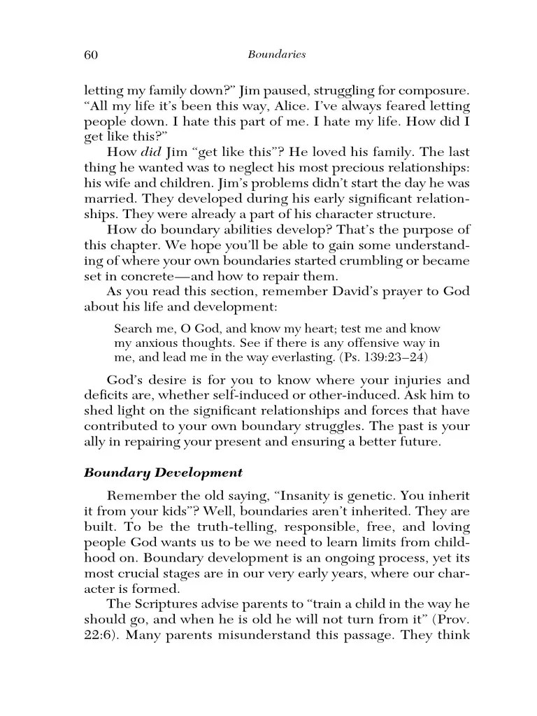 Boundaries - When To Say Yes, How To Say No To Take Control Of Your ...