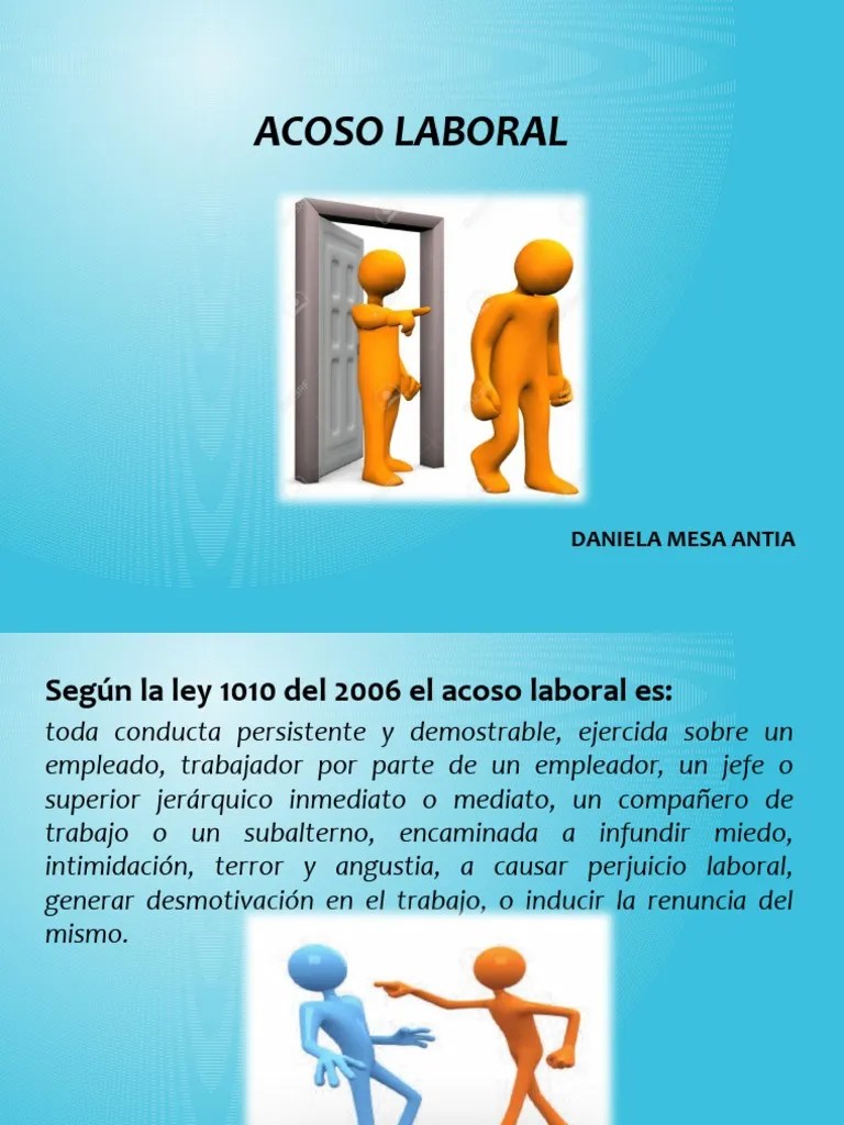 Acoso Laboral | PDF | Agresión | Justicia