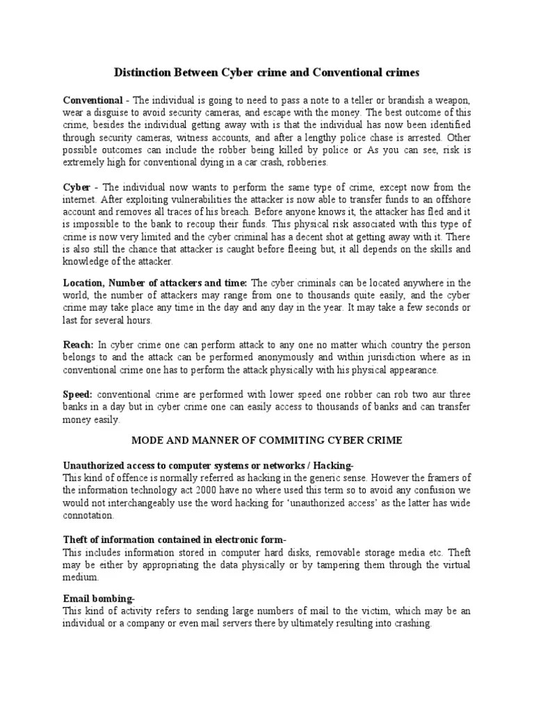 Cyber Crimes | PDF | Computer Virus | Cybercrime