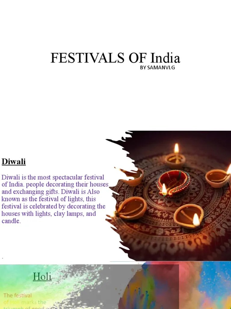 FESTIVALS OF India | PDF