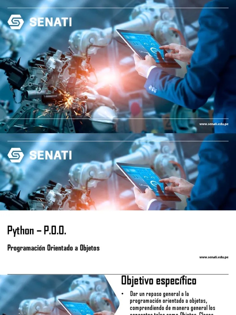 Python POO | PDF | Objeto (informática) | Programación Orientada A Objetos