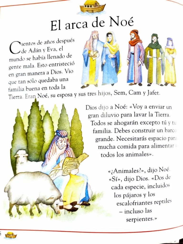 El Arca De Noé | Descargar Gratis PDF | Noé | Arca De Noé