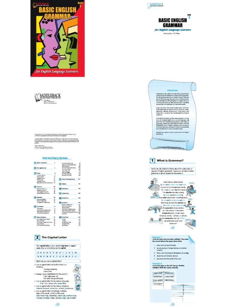 Basic English Grammar Book 1 Pdf Pdf