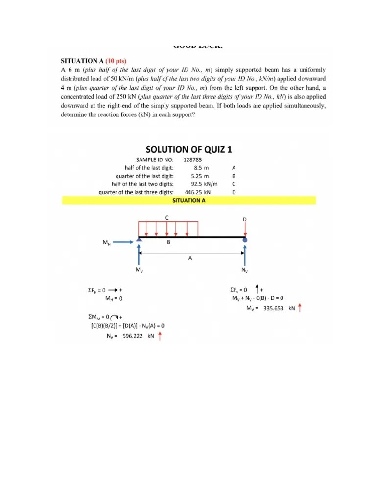 Mechanics Problems And Answer | PDF