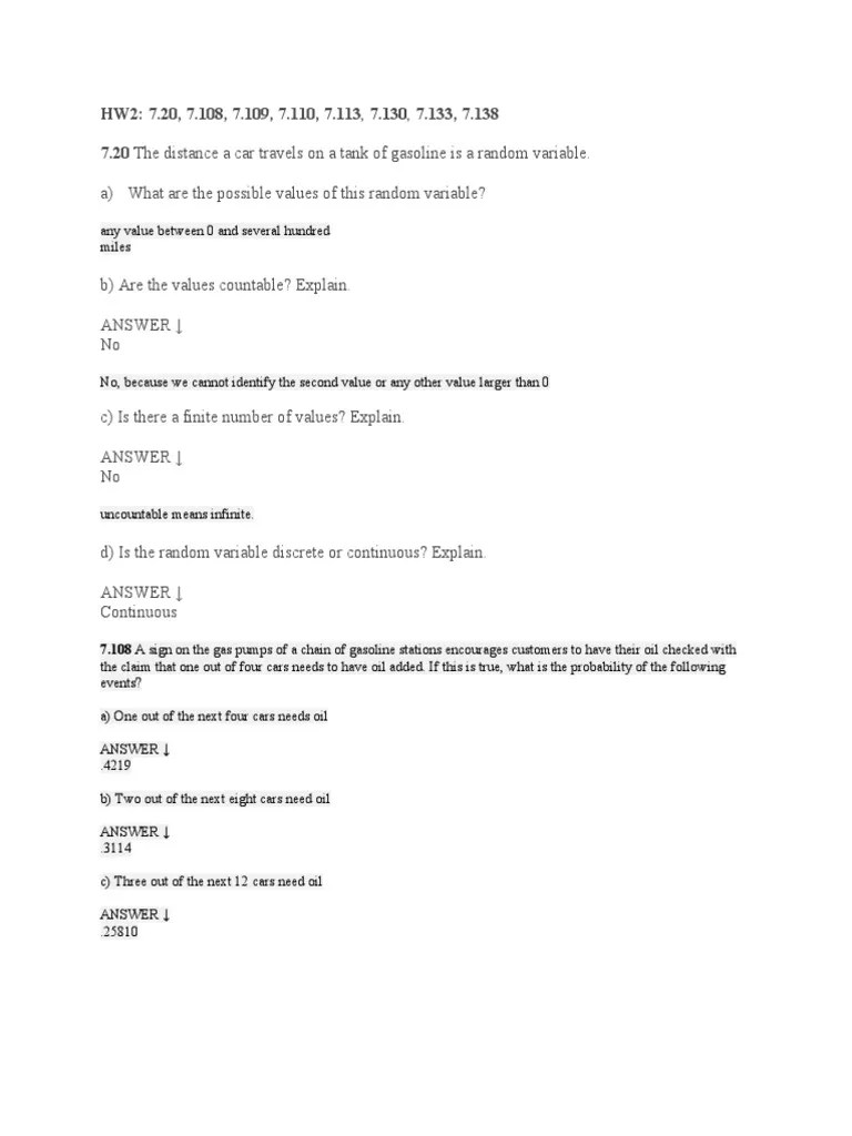 Attachment 1 | PDF | Random Variable | Probability Distribution