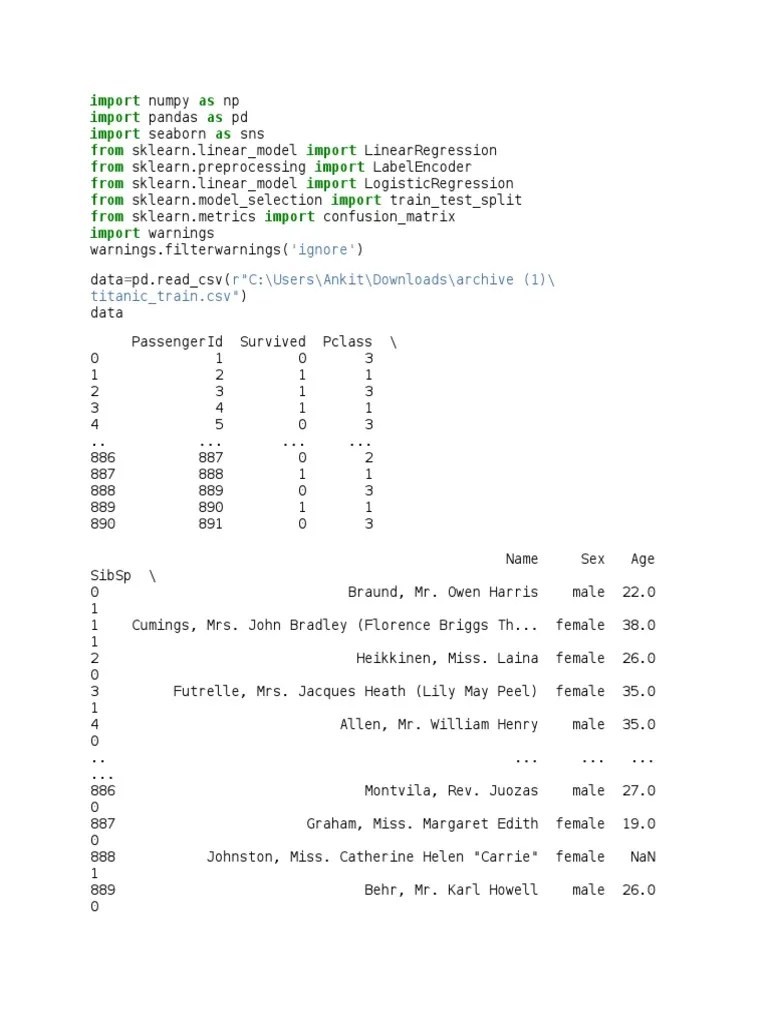 Assignment 2 Mlo | Download Free PDF | Regression Analysis | Computer ...