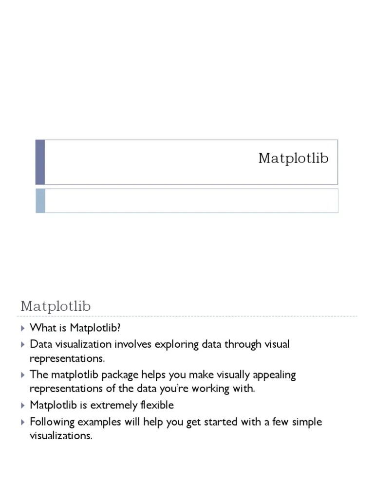 Matplotlib And Seaborn PDF | PDF | Trigonometric Functions | Regression ...