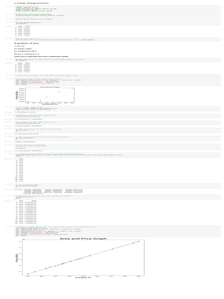 Linear Regression Explained PDF | PDF | Linear Regression | Analysis