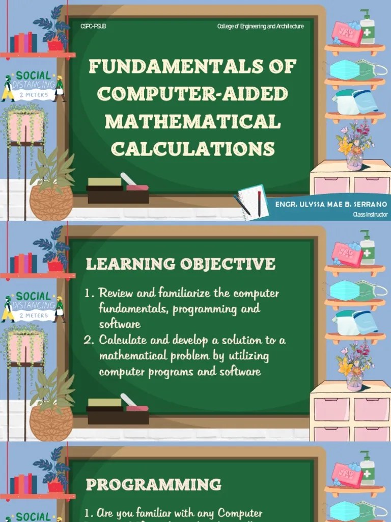 2 Fundamentals Of Computer Aided Mathematical Calculations | PDF ...