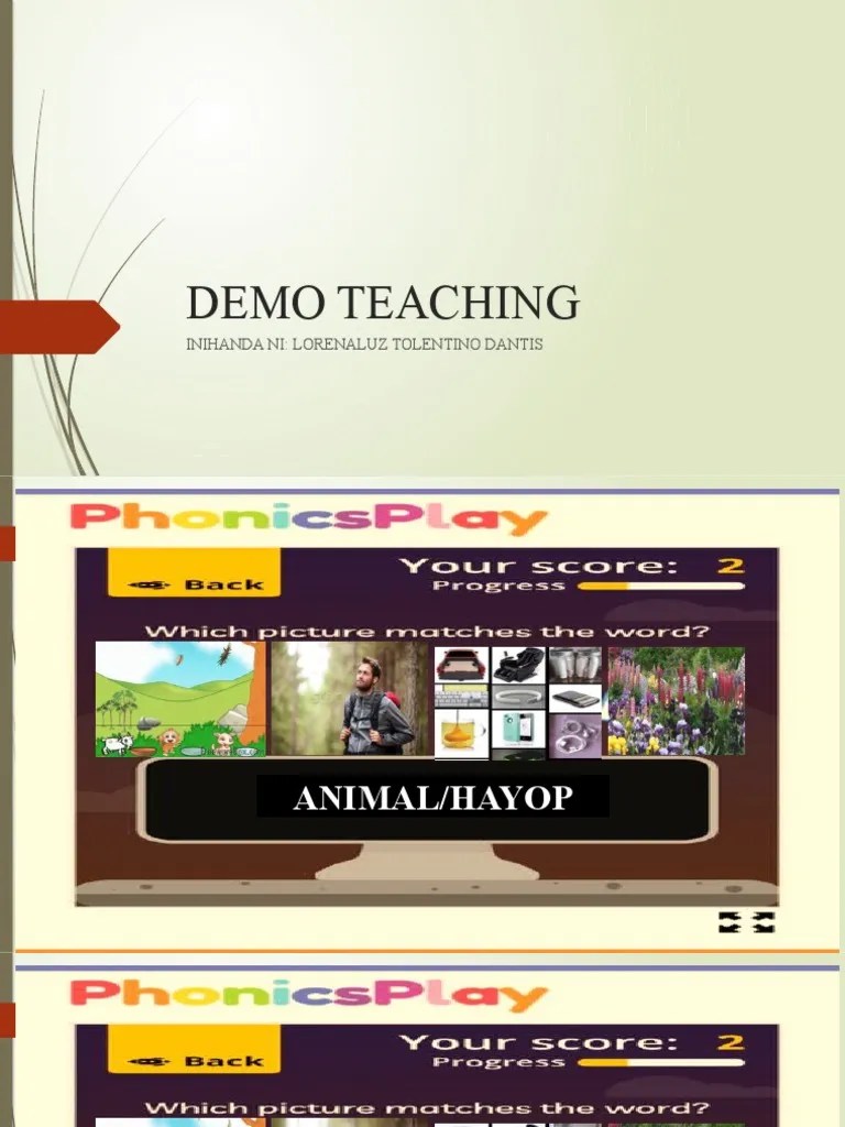 Demo Teaching PPT Final | PDF