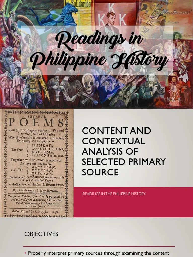 Chapter 3 Content And Contextual Analysis | PDF | Analysis | Primary ...
