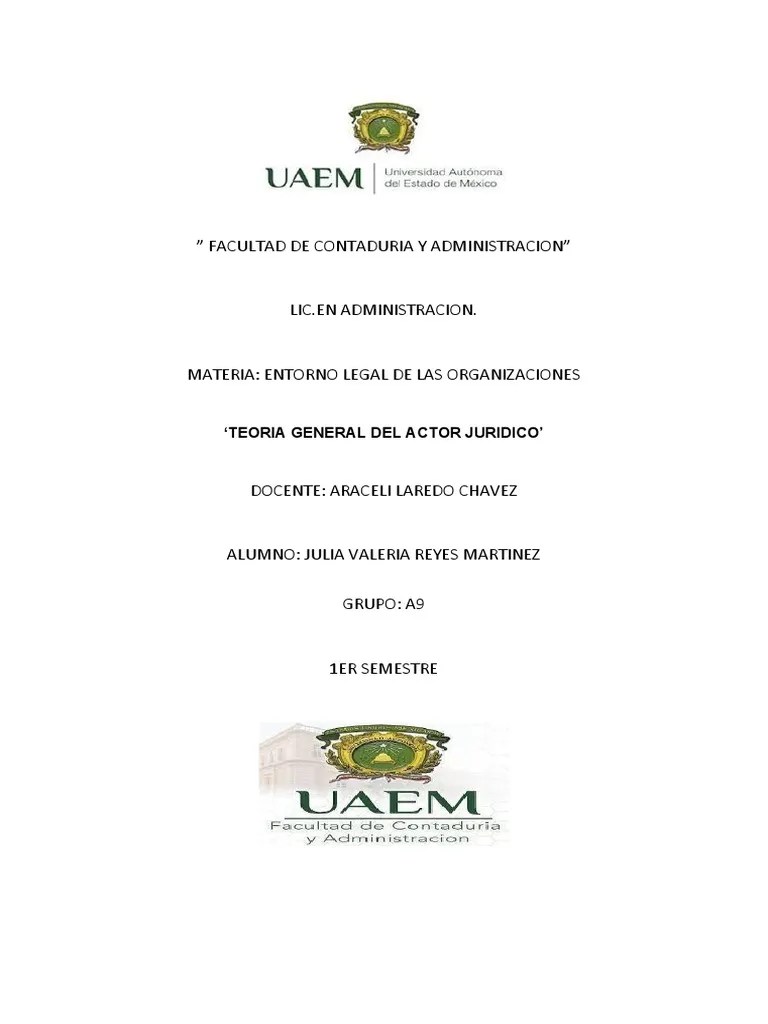 Teoria General Del Acto Juridico PDF | PDF