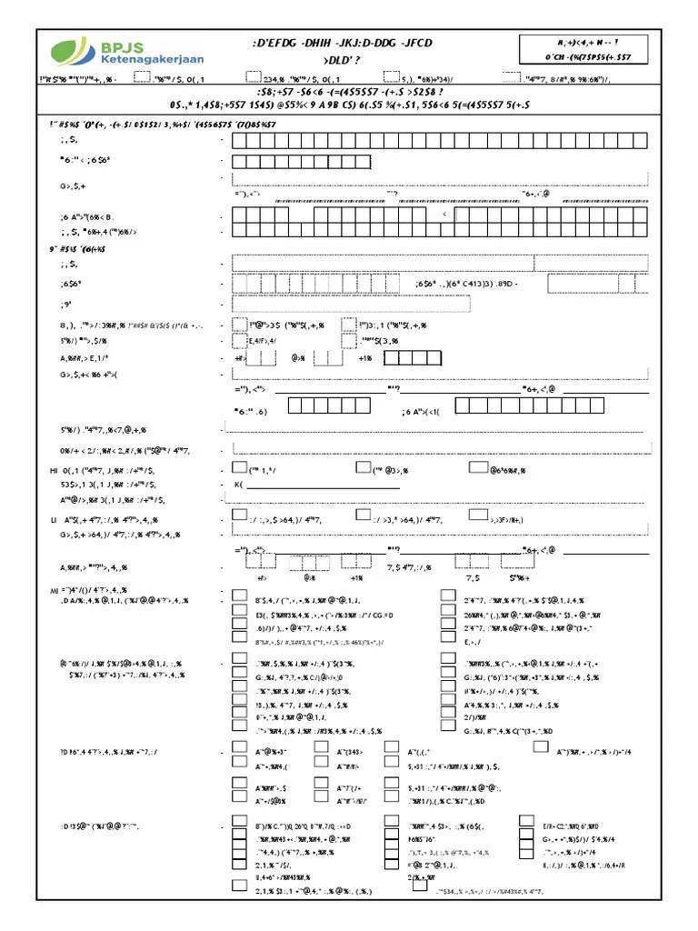 F3 Laporan Kasus Kecelakaan Kerja Tahap I | PDF
