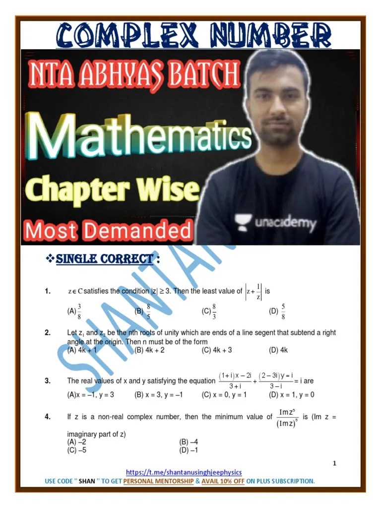 Complex Numbers Part 2 Pdf Pdf Circle Complex Number - Professional Sunset Photo - HD
