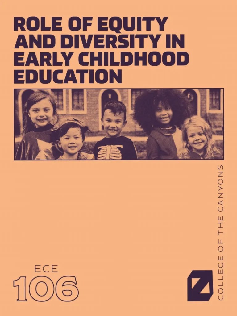 Role Of Equity And Diversity In Early Childhood Education | PDF ...