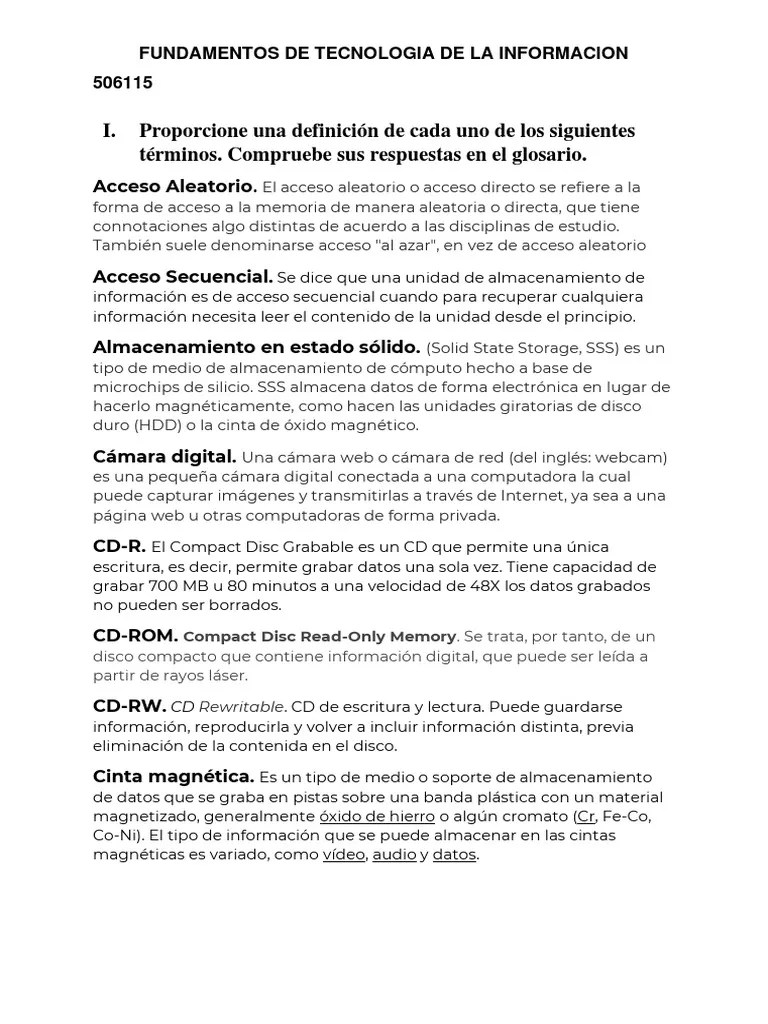 Practica De Informatica | PDF | Periférico | Impresora (Computación)