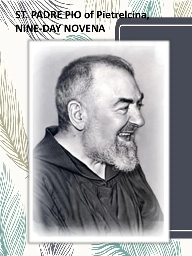 St. Padre Pio Novena | PDF | Eucharist | Prayer