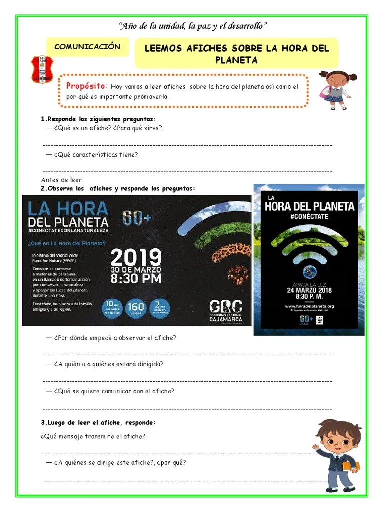 Ficha Leemos Afiches | PDF