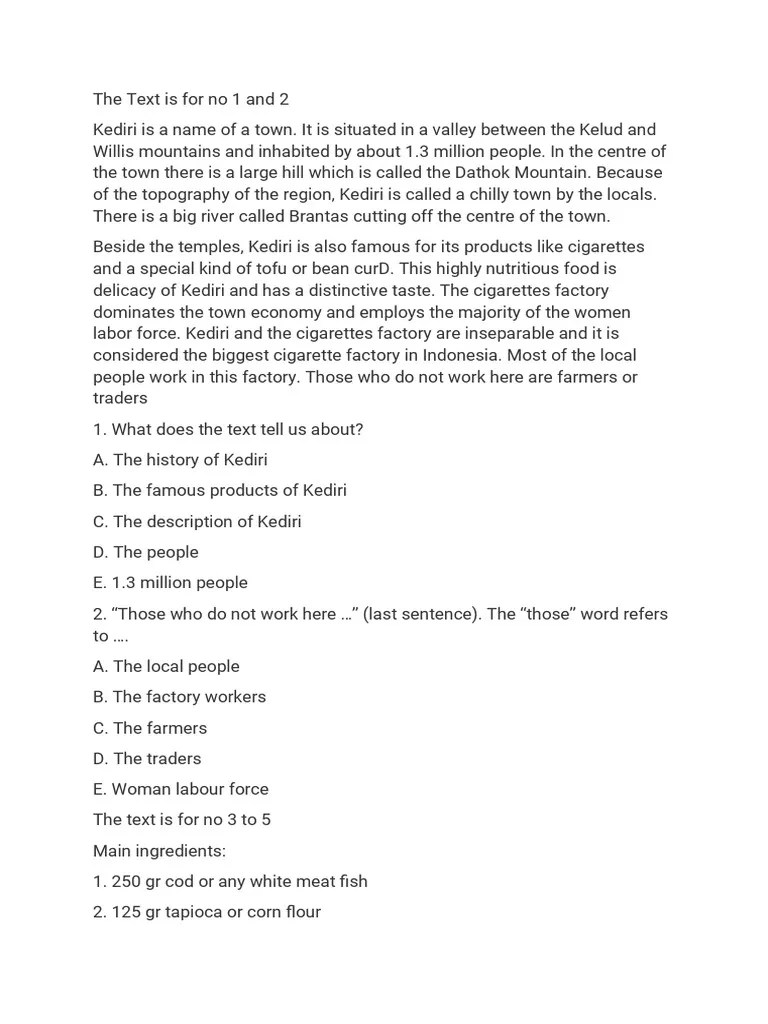 Soal Bahasa Inggris Kelas 12 | PDF