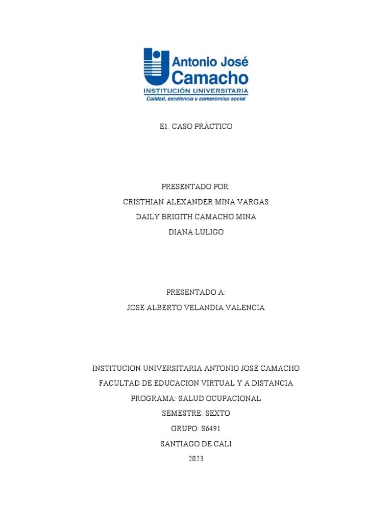 Diagnóstico De Riesgos Químicos Pdf