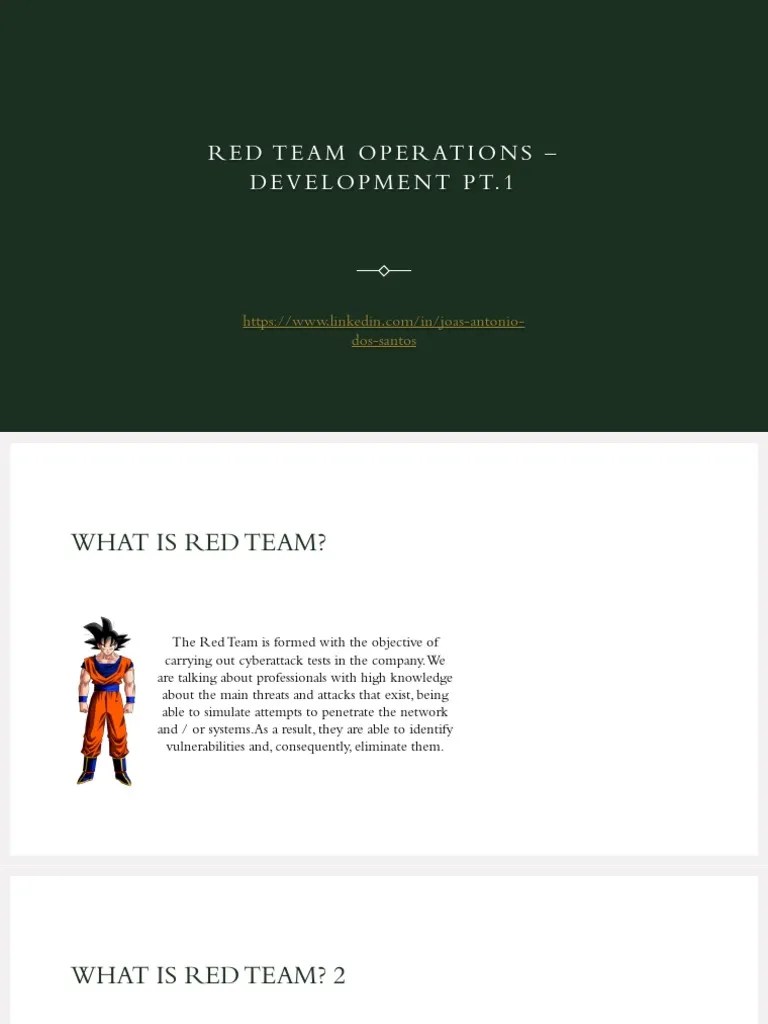 Red Team Ops Pt1 | PDF | Security | Computer Security