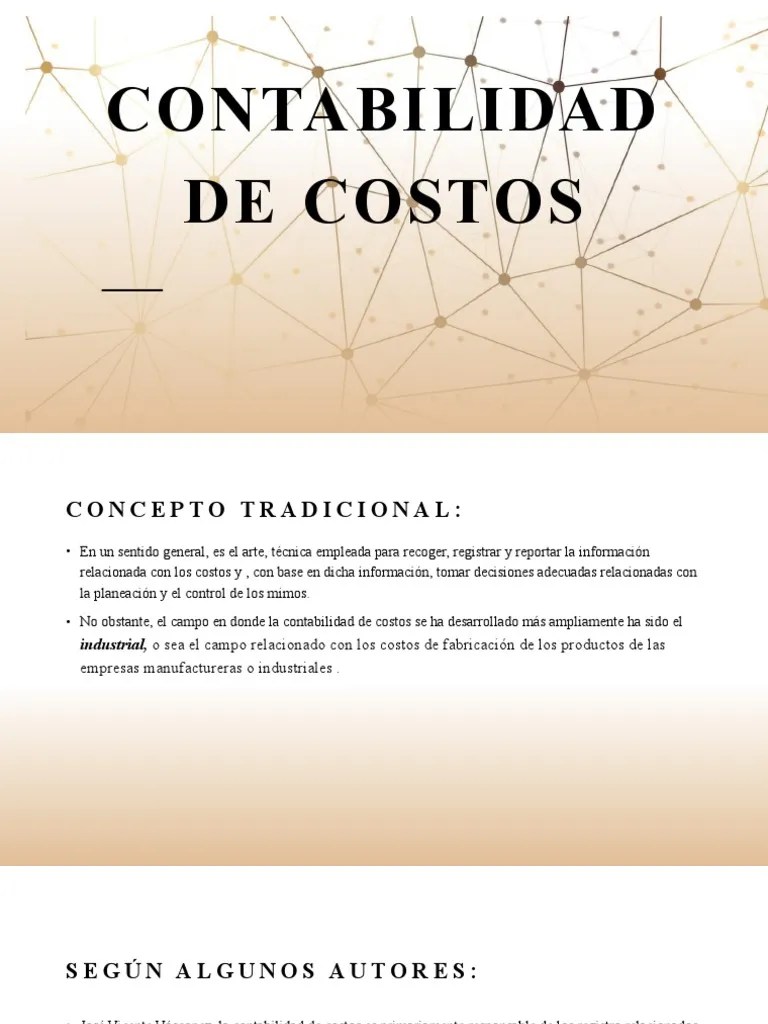 Contabilidad De Costos | PDF