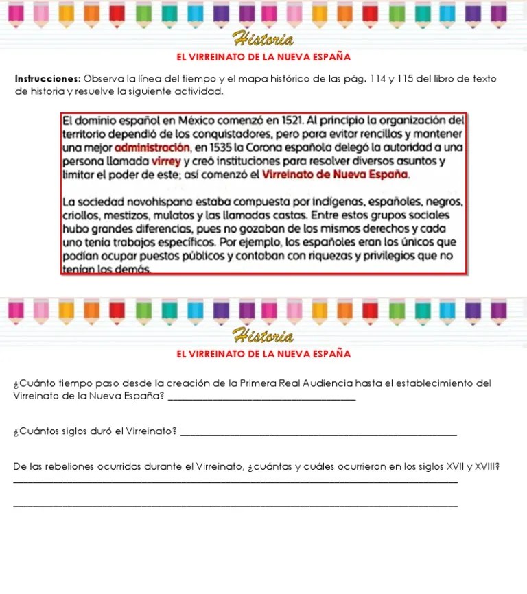 El Virreinato De La Nueva España | PDF