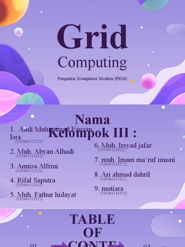 Kelompok 3, Grid Computing | PDF