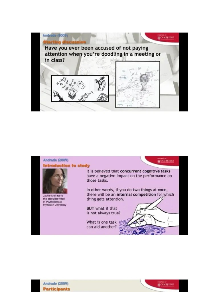 Andrade Doodling Pdf