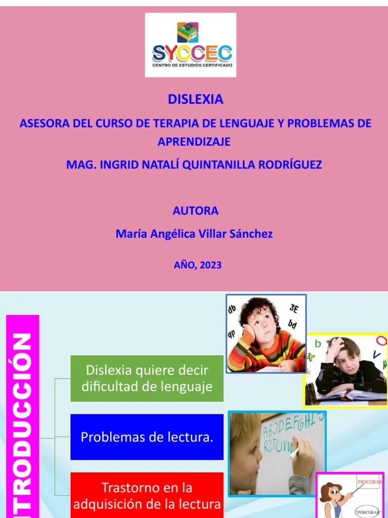DISLEXIA | PDF | Aprendizaje | Cerebro