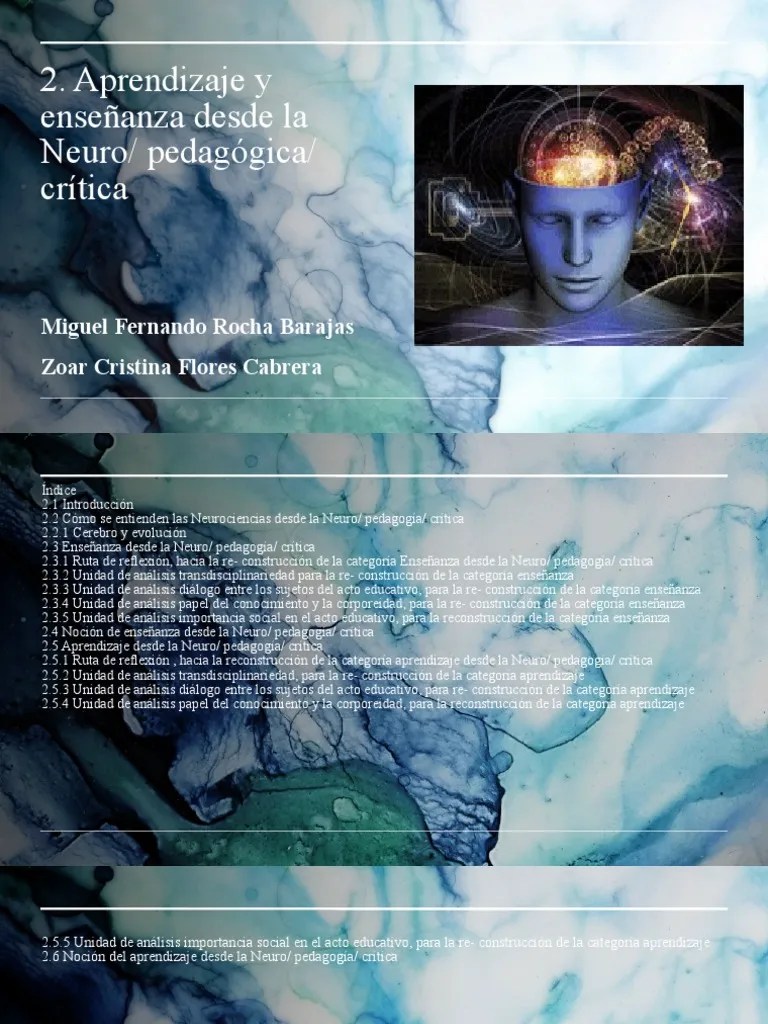 Aprendizaje Y Enseñanza | PDF