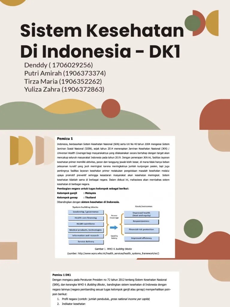 Sistem Kesehatan Nasional | PDF