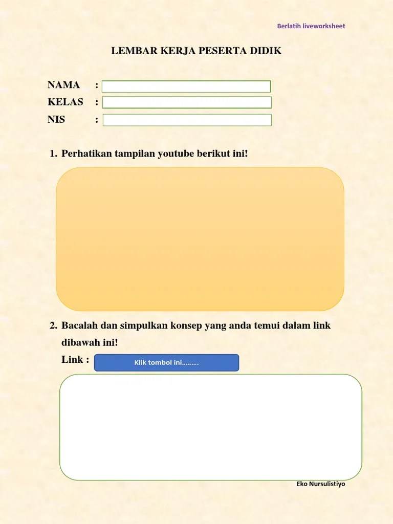 Latihan Liveworksheet | PDF