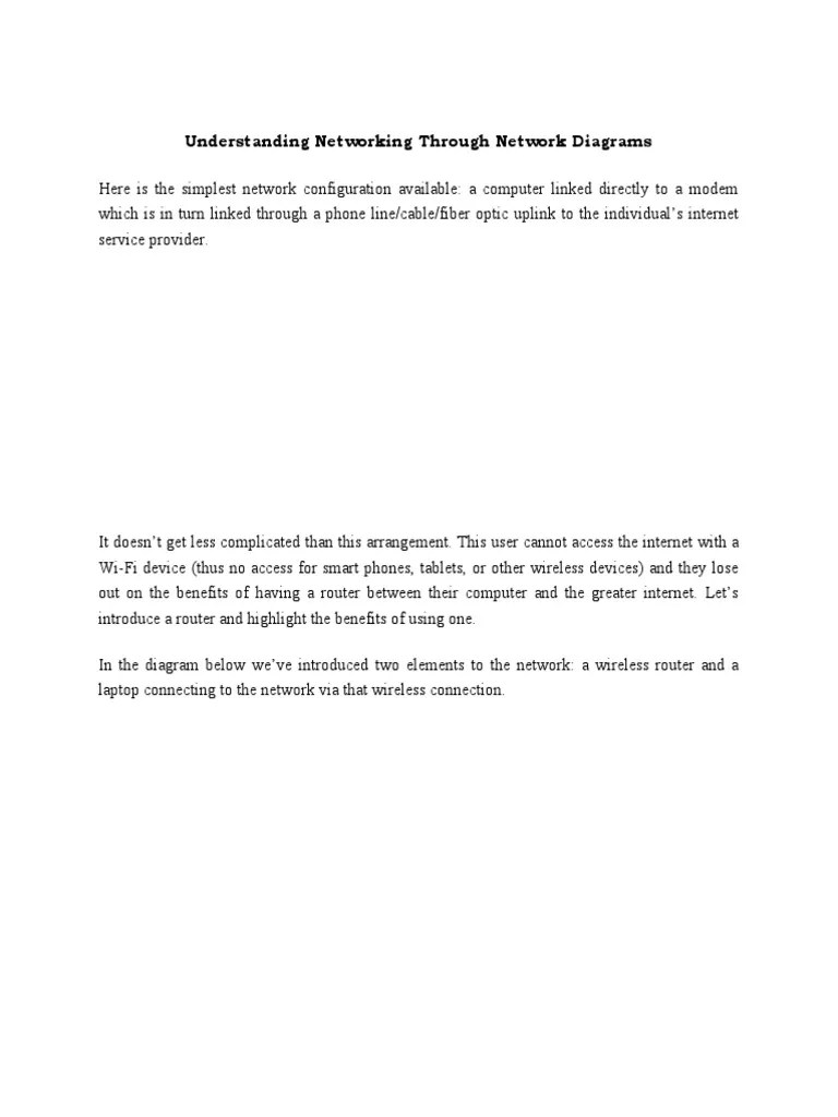 Understanding Networking Through Network Diagrams | Download Free PDF | Ieee 802.11 | Computer ...