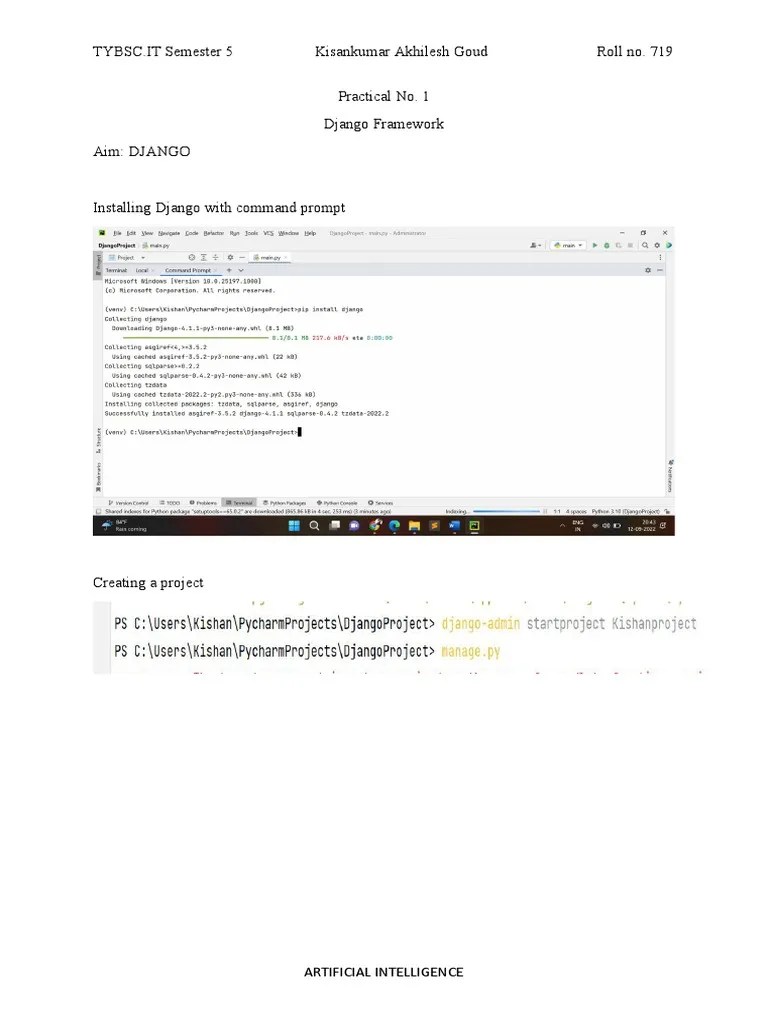 AI Practicals | PDF | Directory (Computing) | Computer Science