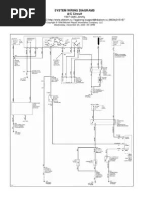 Sometimes these fans will cease to function proper. Blazer 97 Electrical Diagram Pdf Headlamp Car Body Styles