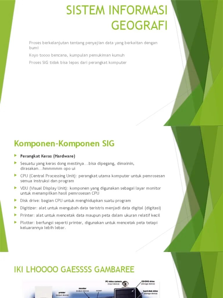 Sistem Informasi Geografi | PDF