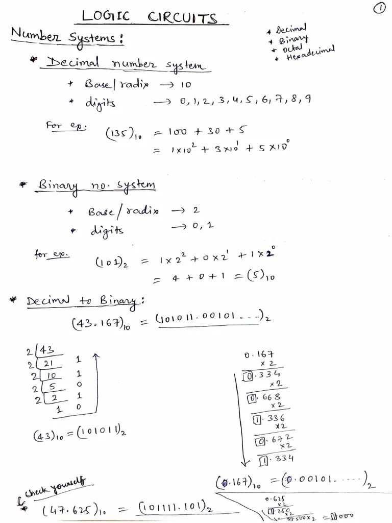 Module 4 Logic Circuits | PDF