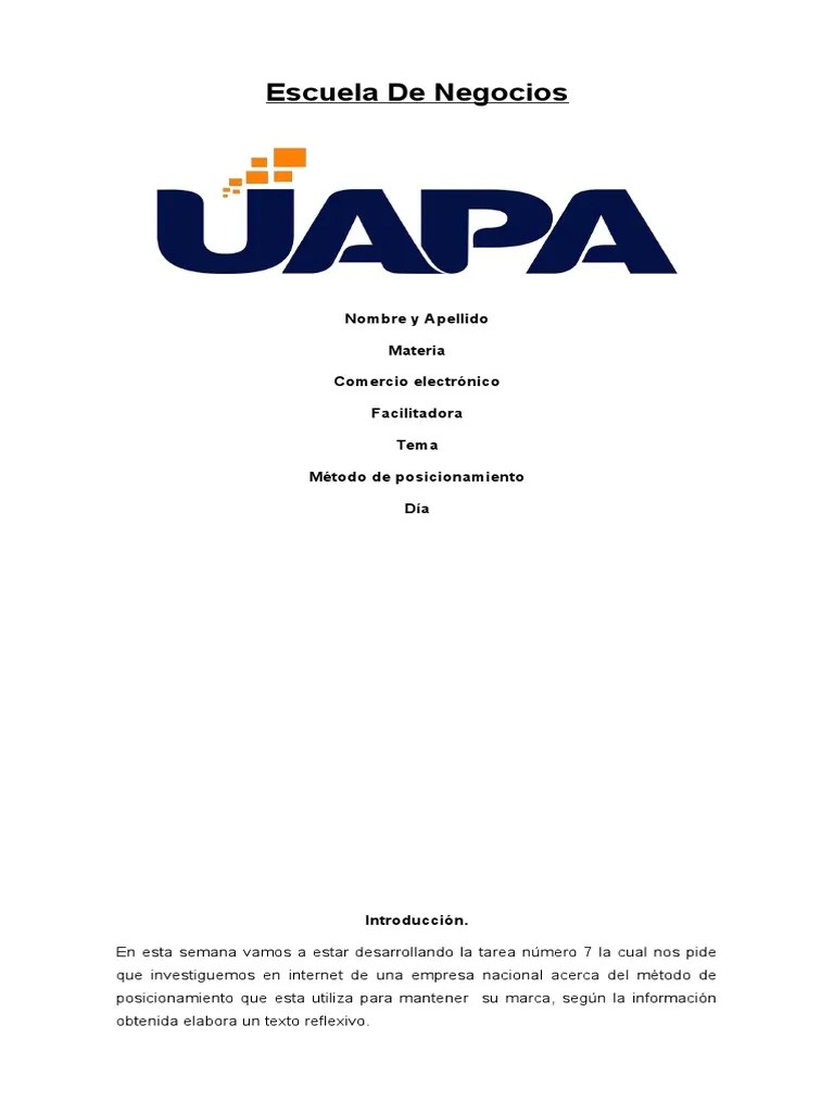 Tarea 7 Comercio Electrónico | PDF | Marca | Marketing