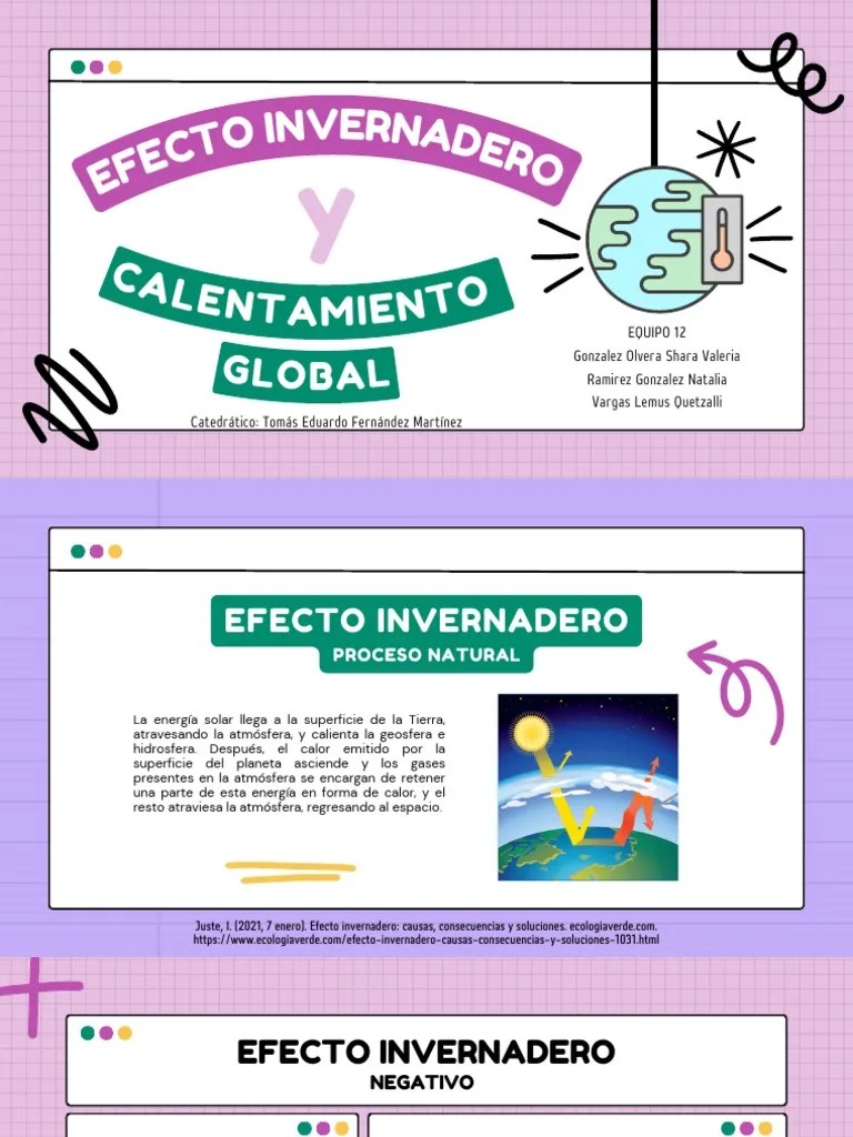 Efecto Invernadero Y Calentamiento Global | PDF | Gases De Efecto Invernadero | Dióxido De Carbono